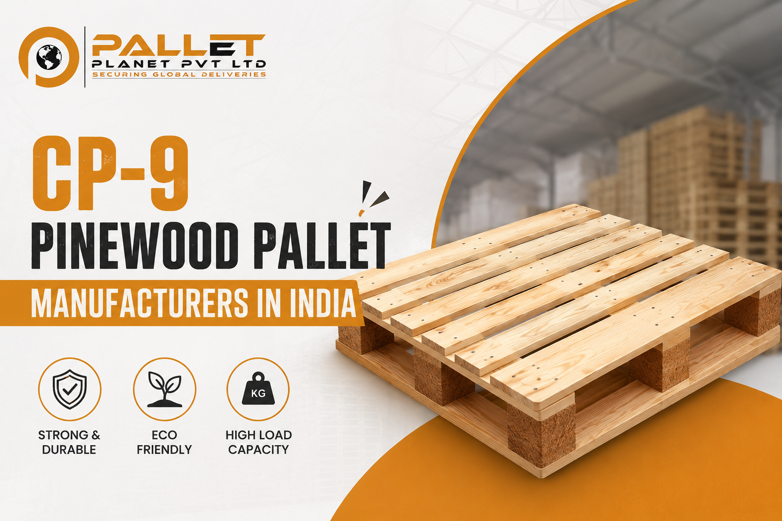 CP-9 Pinewood Pallet Manufacturers In India