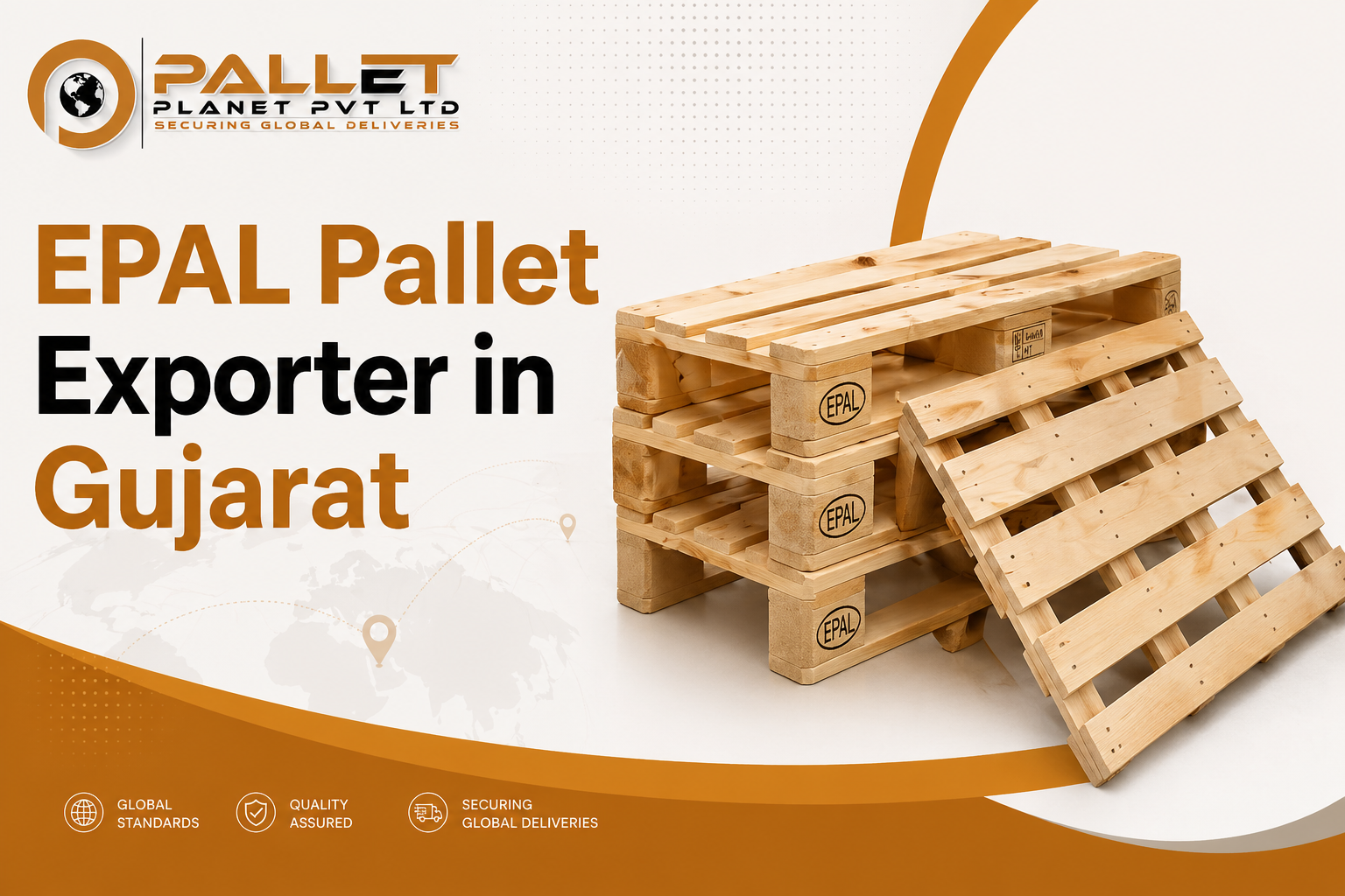 Export wooden pallets in Gujarat