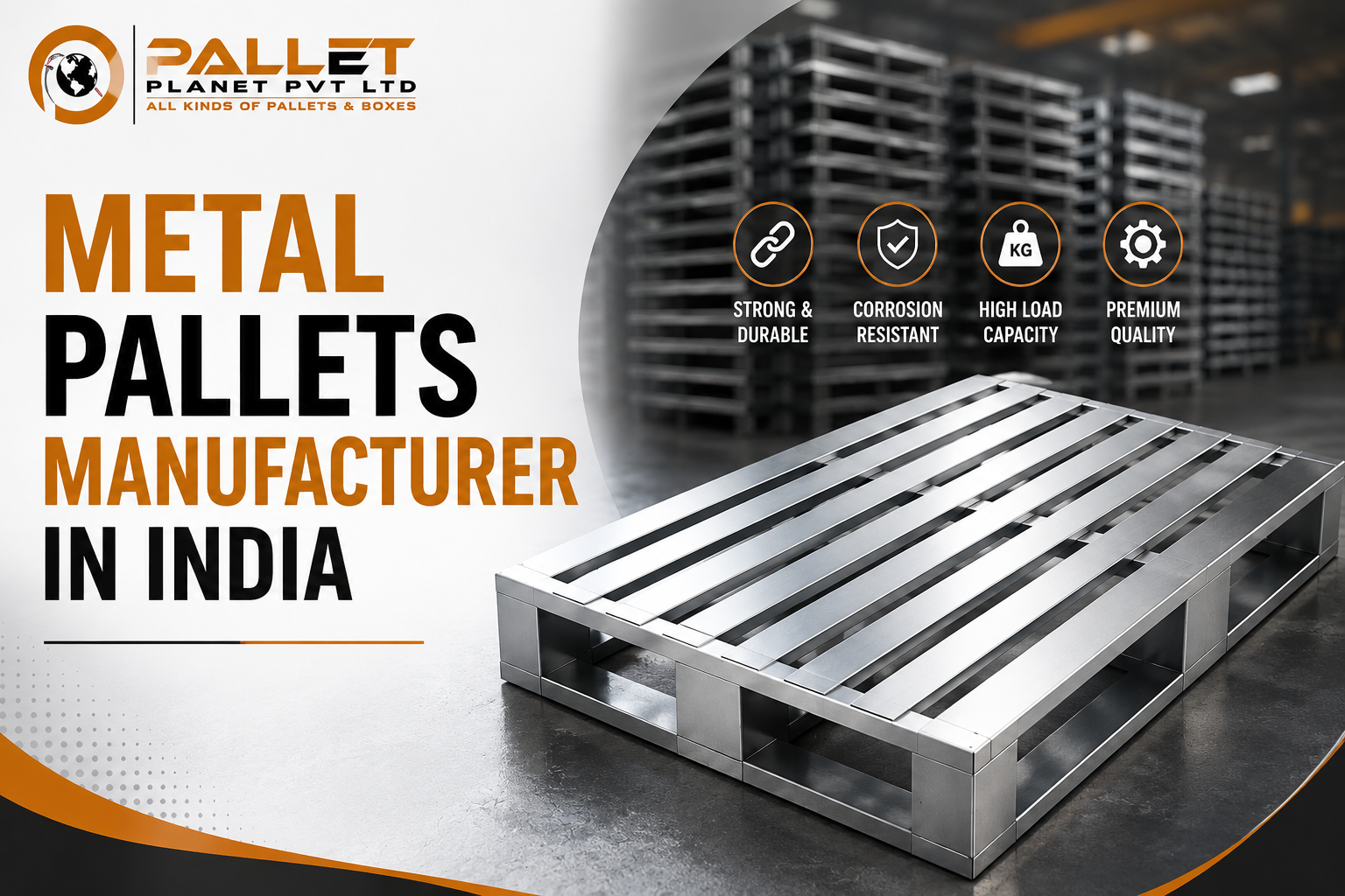 Metal Pallets Manufacturer in India